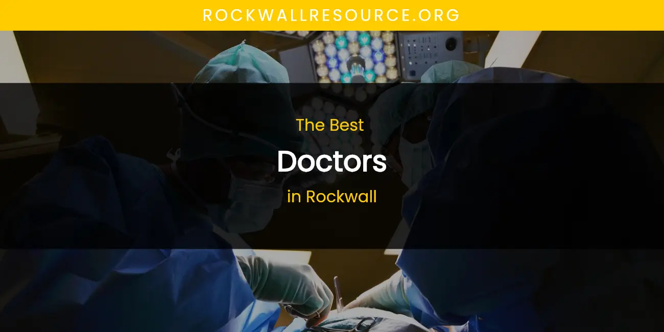 Rockwall's Best Doctors featured